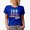 Royal Blue, variant on 100 Days Cooler, Retro School Art Merch Gift, Royal Blue T-Shirt, Medium