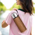 thumbnail image 6 of 20oz Stainless Steel Vacuum Insulated Coffee Mug with Tea Infuser and Cup Lid, Wood Print, 6 of 6