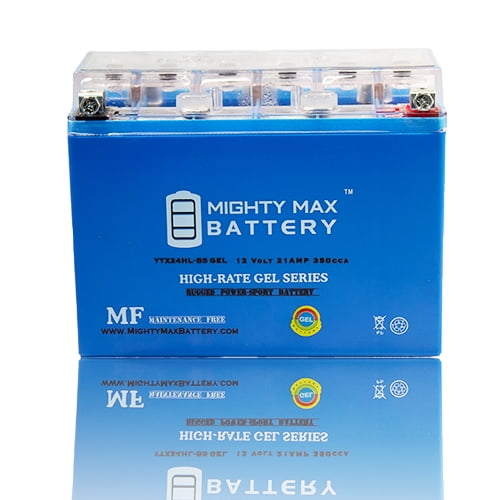 YTX24HL-BS Replaces Snowmobile Arctic Cat, Bombardier Ski-Doo, Yamaha by Mighty Max Battery