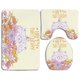 thumbnail image 1 of ABPHQTO Cumpleaños Adorable Gato Feliz Pájaro Ramo Flores Pradera Positivo Lila Juego de alfombras de baño de 3 piezas Alfombra de baño Alfombra de contorno y tapa de inodoro ABPHQTO Cont-CHAPPLE-39574, 1 of 2