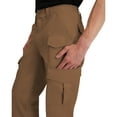 thumbnail image 6 of Propper Men's Stretch Waist Cargo Work Pant-Earth,Reinforced knee,Relaxed fit,Expandable cargo pockets, 6 of 12