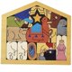 thumbnail image 1 of Figura de juguete de rompecabezas de Jesús, regalo, hecha a mano, colorida, única, adorno educativo. D, 1 of 9