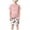 Light Pink, variant on Toddler Boys Girls Clothes 2 Piece Summer Outfits Cotton Crewneck Short Sleeve Tees T-Shirt Flower Print Shorts Clothing Set 2t 3t 4t 5t 6t 2-12 Years Purple