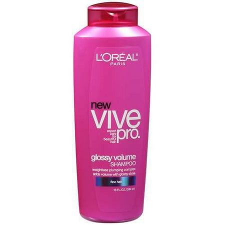 L'Oreal Vive Pro Glossy Volume Body Boosting Shampoo Fine Hair 13 oz