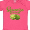 thumbnail image 4 of Inktastic Lime Squeeze the Day Boys or Girls Baby Bodysuit, 4 of 5