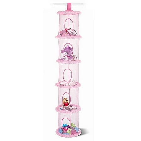 Whitmor New Hanging Store-All Organizer, Pink