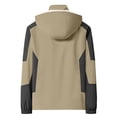 thumbnail image 6 of StSilkitty Men's Rain Jacket Color Block Long Sleeve Full Zip Windbreaker Waterproof Hooded Raincoat with Pockets, 6 of 9