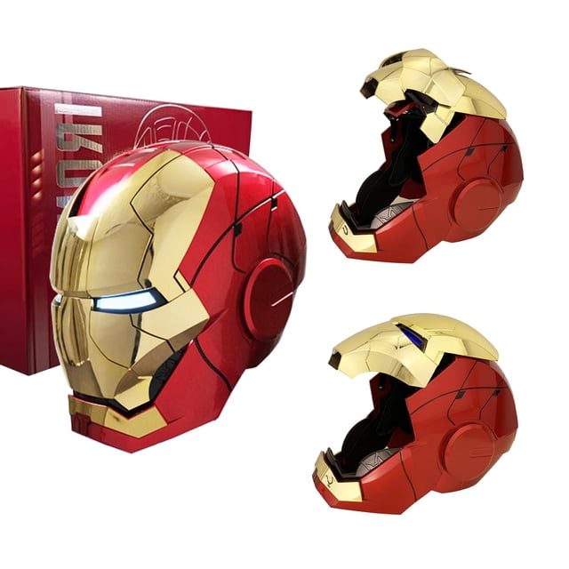 Casco portátil ATOKNG Iron Hero MK 5 1:1 con control por voz