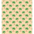 thumbnail image 3 of Ambesonne Oasis Duvet Cover Sets, Repetitive Palm Tree, 2-King, Peach Fern Green, 3 of 7