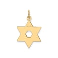 thumbnail image 3 of 14K Gold Laser Designed Star Of David Pendant, 3 of 4