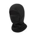 thumbnail image 3 of Pasamontañas para niños, calentador de cuello, máscara de esquí, transpirable, ligero y protector facial para niños. Negro, 3 of 9