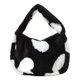 thumbnail image 1 of Cute Plush Heart Top Handle Bag for Ladies Warm Fuzzy Shoulder Bags Carryall for Casual Outfits in Fall and Winter off white, 1 of 5