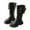 Black, variant on Otqutp Baby Dress Footwear Toddler Girls Shoes Long Boots High Boots Autumn and Winter Warm Girl Soft Bottom Leather Boots