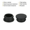 thumbnail image 2 of Uxcell Silicone Snap in Locking Hole Plugs For Kitchen Bulkheads Waterproof Sealing Plugs Black 28mm 5, 2 of 7