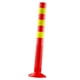 thumbnail image 5 of Poste de bolardo de 28" de alto. Accesorio multifuncional para estacionamiento, ideal para supermercados, comunidades residenciales y carriles. Rojo y amarillo, 5 of 8
