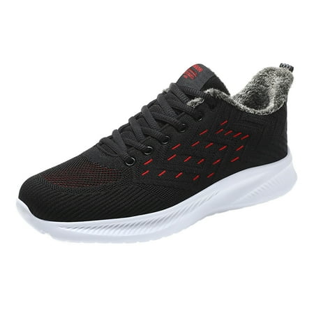 HSMQHJWE White Sneakers For Men Sneaker For Men Mens Shoes Large Size Casual Laace Up Solid Color Casual Fashion Simple Shoes Cotton Sport Shoes Mens Lite Adapt V3 Sneaker