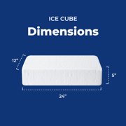 (2 pack) Pillow Cube Ice Cube Cooling Memory Foam Bed Pillow (1 Count)