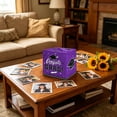 thumbnail image 6 of Rijanmt Class of 2026 Graduation Card Box Holder,Congrats Grad Foldable Cardboard Decorative Box for Cards Photos Cash Gifts Keepsake Storage,for Graduation Party Decoration and Grad Parties,Purple, 6 of 7