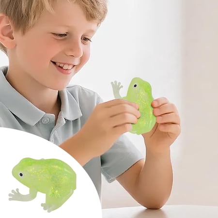 RKSTN Fidget Toys Salamander Sequin Maltoses Squeezes Toys Soft Stress Balls for Party Favors Novelty Prizes