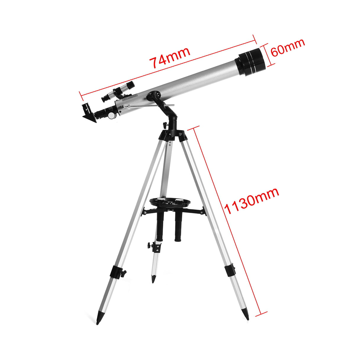 Portable Telescope for Kids & Beginners Wiil Kids Telescope 400x40mm with Tripod & Finder Scope Travel Telescope with 3 Magnification Eyepieces and Moon Mirror 