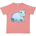 thumbnail image 3 of Inktastic Cute Baby Hippo Boys or Girls Toddler T-Shirt, 3 of 5