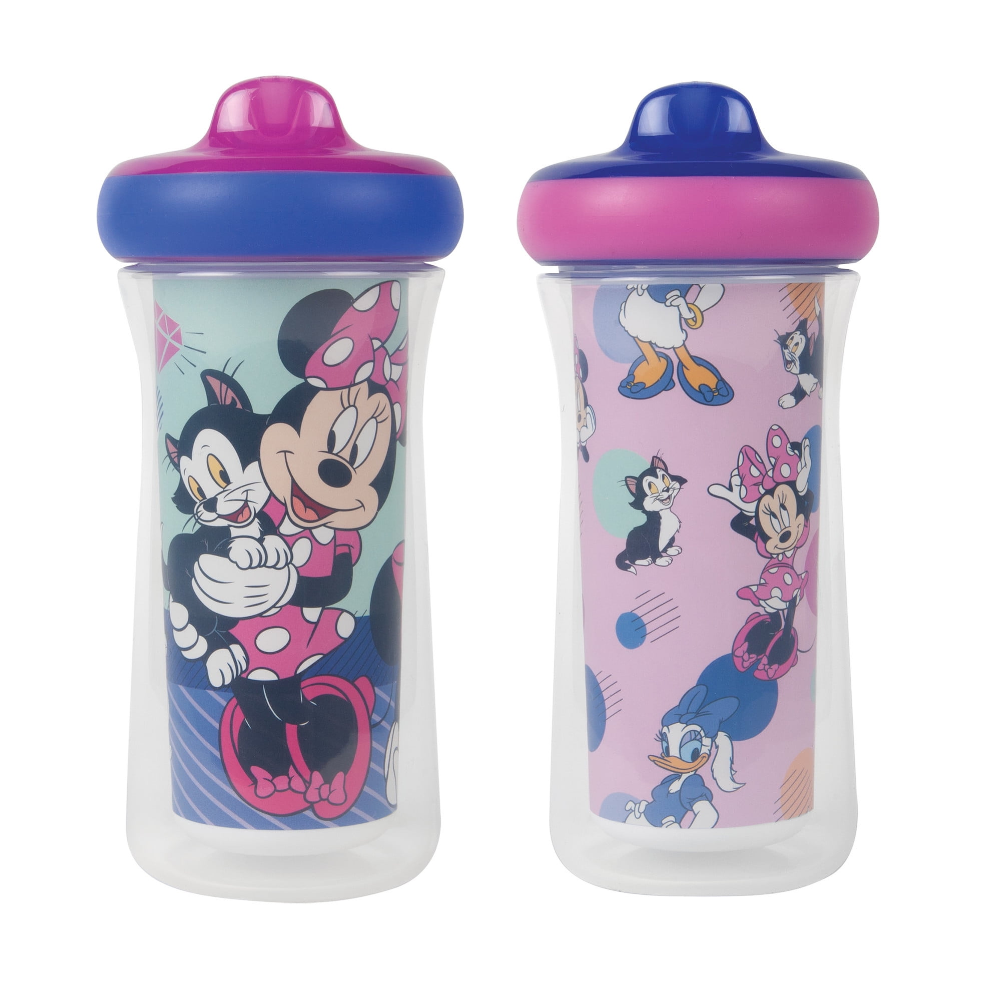 The First Years Disney Minnie Mouse Insulated Sippy Cup 9 Oz, 2pk - Walmart.com - Walmart.com