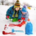 thumbnail image 5 of Herrnalise Toys for Boy 3-6 Years Snow Snowball Maker Clip Maker Animal Shaped Snow Sand Mold Tool Winter Snow Toys Kit, 5 of 8