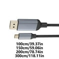 thumbnail image 5 of Tizuqe Type C to DP Cable 8K60Hz High Resolution Display Cord USB C to Cable for Window System MultiDevices, 5 of 8