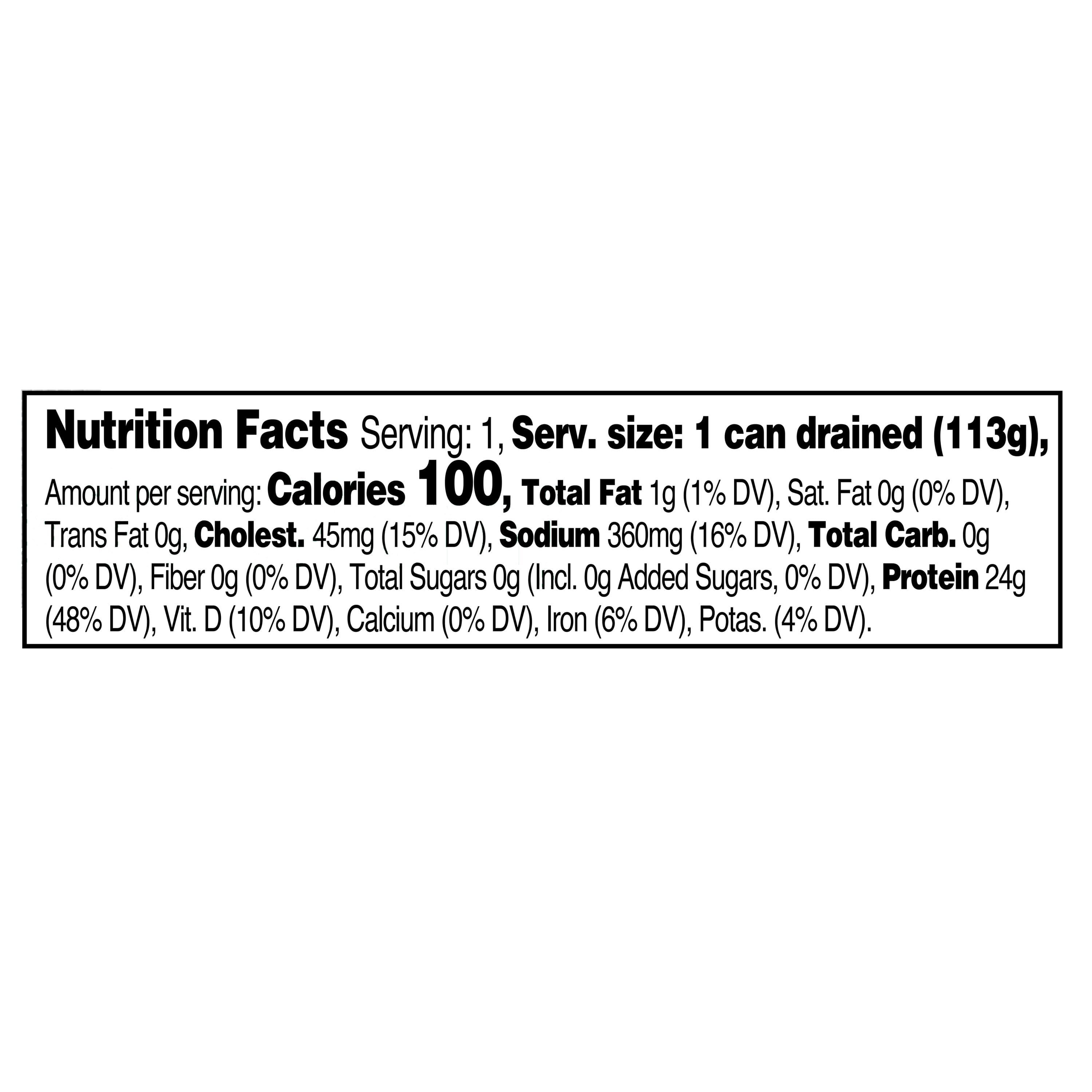 (48 pack) Great Value Chunk Light Tuna in Water, 5 oz
