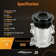 thumbnail image 2 of maXpeedingrods AC A/C Air Compressor for CO11178JC Toyota Camry 2.4L 2007-2009, RAV4 2.4L 2006-2008, 2 of 7