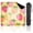 Color 1, variant on Mahjong Mat 31.5" x 31.5" Pastel Strawberry Seamless Cute Floral Elements Yellow Gingham Non-Slip Noise Reduction American Mahjong Tiles Table Cover for Dominoes Poker Card Board Games Gift