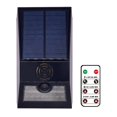 thumbnail image 1 of Luz LED De Alarma Solar Con Sensor De Movimiento De Luz Estroboscópica Con Control Remoto Negro Sunnimix luz de alarma sonora, 1 of 8