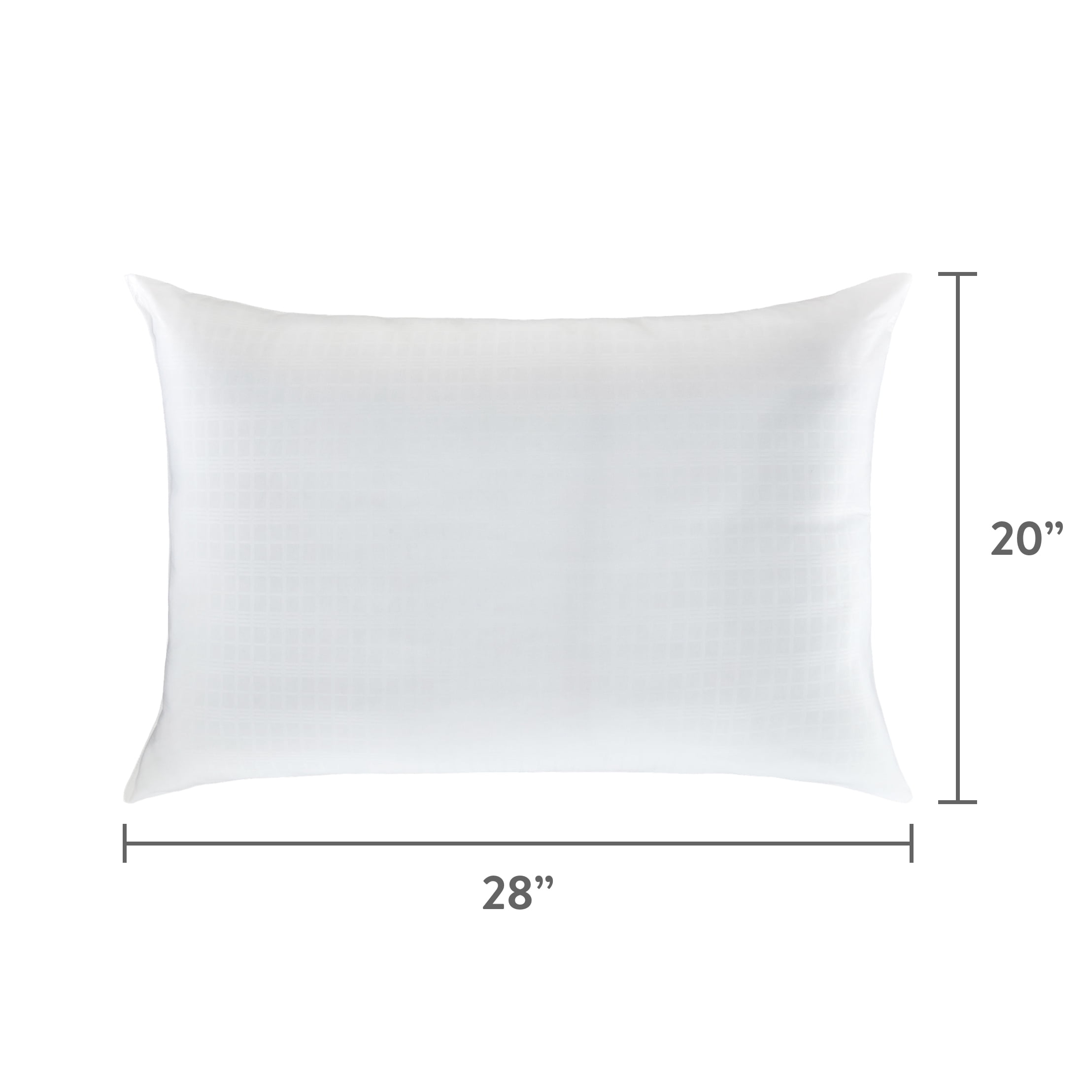 Mainstays Comfort Complete Bed Pillow, Standard/Queen
