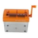thumbnail image 1 of Trituradora de papel manual portátil, estructura compacta, operación simple, trituradora de manivela para escritorio de oficina, hogar, naranja, 1 of 14