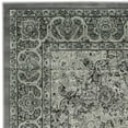 thumbnail image 3 of SAFAVIEH Paradise Alton Traditional Floral Area Rug, Light Grey/Anthracite, 4' x 5'7", 3 of 5