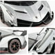 thumbnail image 3 of Diecast Car for Lamborghini Veneno Model Car 1/24 Scale Sports Toy Vehicle Door Can be Opened Toy Car Front Wheel Steerable (Gray), 3 of 4