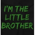 thumbnail image 2 of I'm the Little Brother Siblings Youth T Shirt Tee Boys Infant Toddler Brisco Brands 3T, 2 of 5