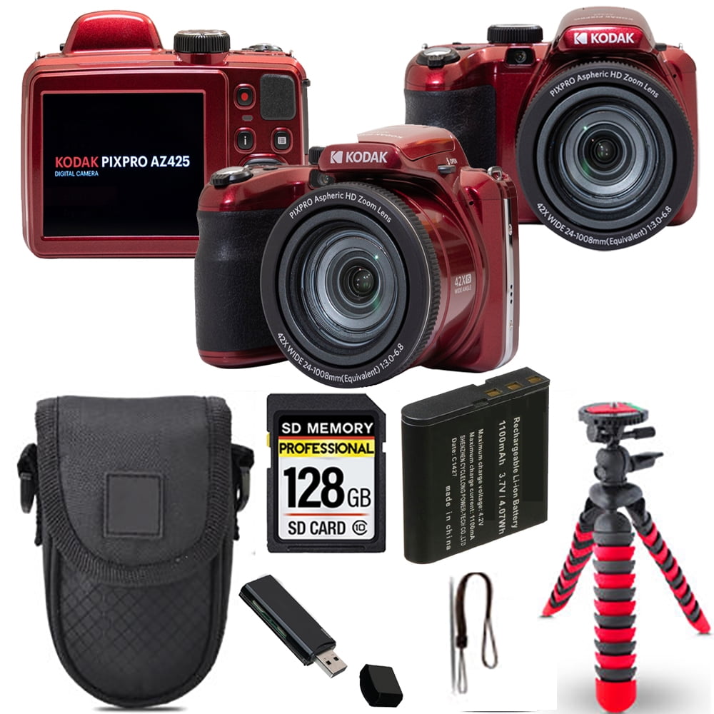 Kodak PIXPRO FZ52 デジタルカメラ Kodak PIXPRO AZ527 20.68Megapixel Bridge Camera - Black