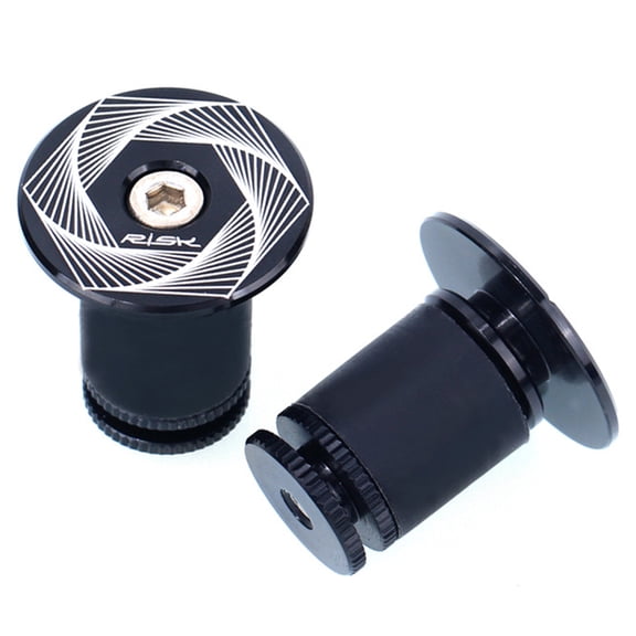 2pcs Aluminum Alloy Mountain Bike Bar MTB Mountain Handle Bar End Plugs for Bike Handlebar Cycling Accessories