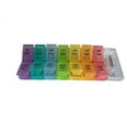 thumbnail image 4 of Comfort Axis Weekly 7 Days AM/PM Travel Pill Organizer, 2 Times a Day Color-Coded Detachable Compartments with Removable Pill Cutter Included, 4 of 6