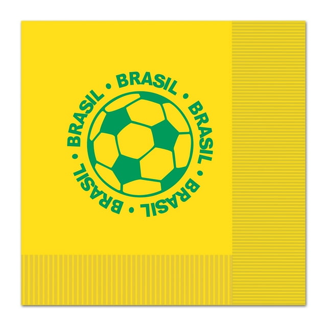 Serviette de Déjeuner - Brasil (Pack de 12)