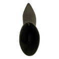 thumbnail image 3 of ALFANI Womens Olive Green Padded Lissa Pointed Toe Stiletto Zip-Up Slouch Boot 10 M, 3 of 4