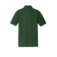 thumbnail image 6 of Port Authority Tall Core Classic Pique Polo-4XLT (Deep Forest Green), 6 of 6