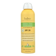 Babo Botanicals Sheer Zinc Sunscreen Spray SPF 30 , 6 oz Spray