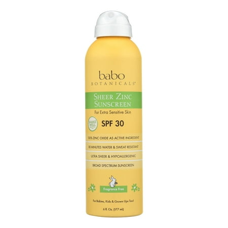 Babo Botanicals - Sunscreen - Fragrance Free - 1 Each - 6 fl oz.