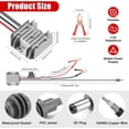 thumbnail image 2 of Starlink Mini Kit de Conversión de 12V/24V a 30V, Convertidor Elevador con Cable de Alimentación DC para Enrutador Starlink Mini, Convertidor Boost de 10-26V a 30V para Exteriores, Carrito de Golf..., 2 of 7