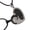 Love cat-Black and white, variant on Stainless Steel Cats Pendant Necklace Adjustable Length Neckchain Handmade Clavicle Chain for Pet Lovers and Couples