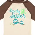 thumbnail image 4 of Inktastic i'm the big sister Girls Long Sleeve Baby Bodysuit, 4 of 5