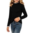 thumbnail image 6 of Fesfesfes Girls Lace Trim Crew Neck Top Brushed Long Sleeve Shirt, Warm Winter Base Layer for School Casual Wear Ages 10-15 Years, 6 of 9