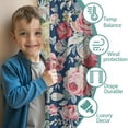 thumbnail image 3 of Blackout Kids Curtains,Pioneer Flower Childrens Insulated Curtains Set Of 2,Bedroom Essentials,Toddler Room Decor 42x54in(106x137cm), 3 of 4